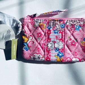 Vera Bradley Disney Zip ID Case - The Aristocats in Premium Cotton